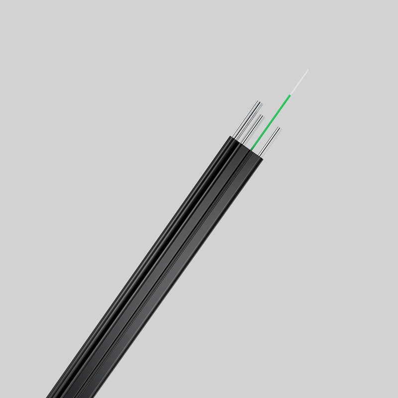 胜为 GJYXCH型自承式钢丝加强件蝶形室外皮线光缆 1-4芯