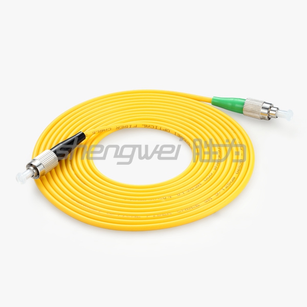 电信级 FC(APC)-FC(UPC)单模单芯光纤跳线 3米