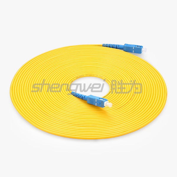 电信级 SC(UPC)-SC(UPC)单模单芯光纤跳线 10米
