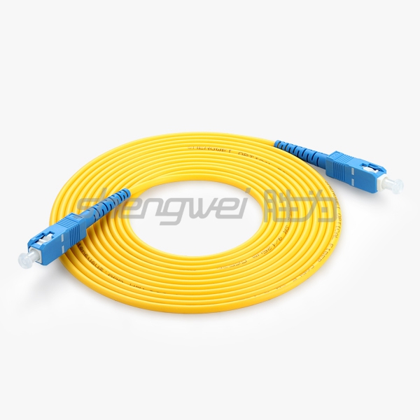 电信级 SC(UPC)-SC(UPC)单模单芯光纤跳线 5米