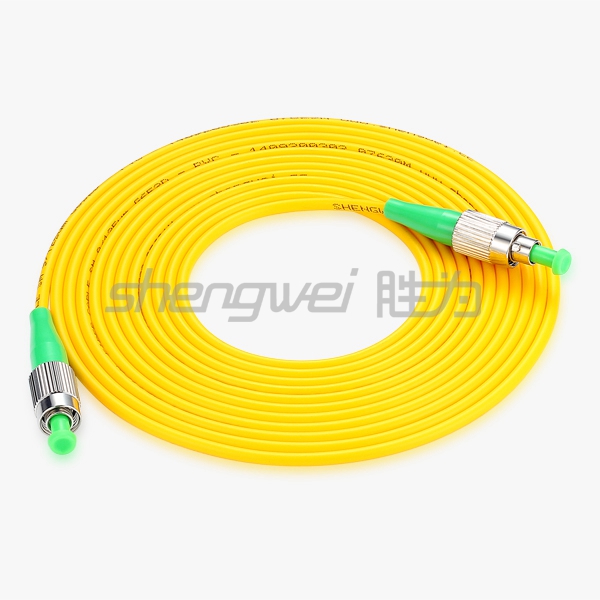 电信级 FC(APC)-FC(APC)单模单芯光纤跳线 3米