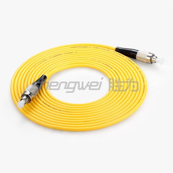 电信级 FC(UPC)-FC(UPC)单模单芯光纤跳线 3米