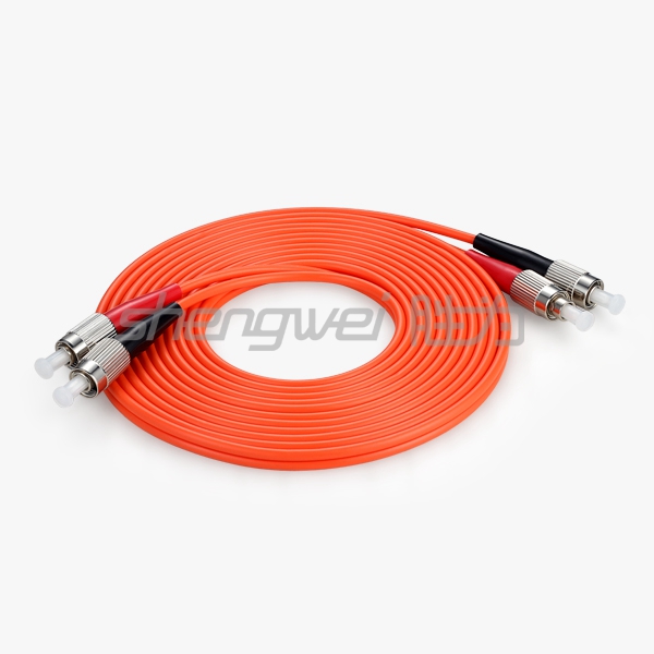 电信级 FC(UPC)-FC(UPC)多模双芯光纤跳线 3米