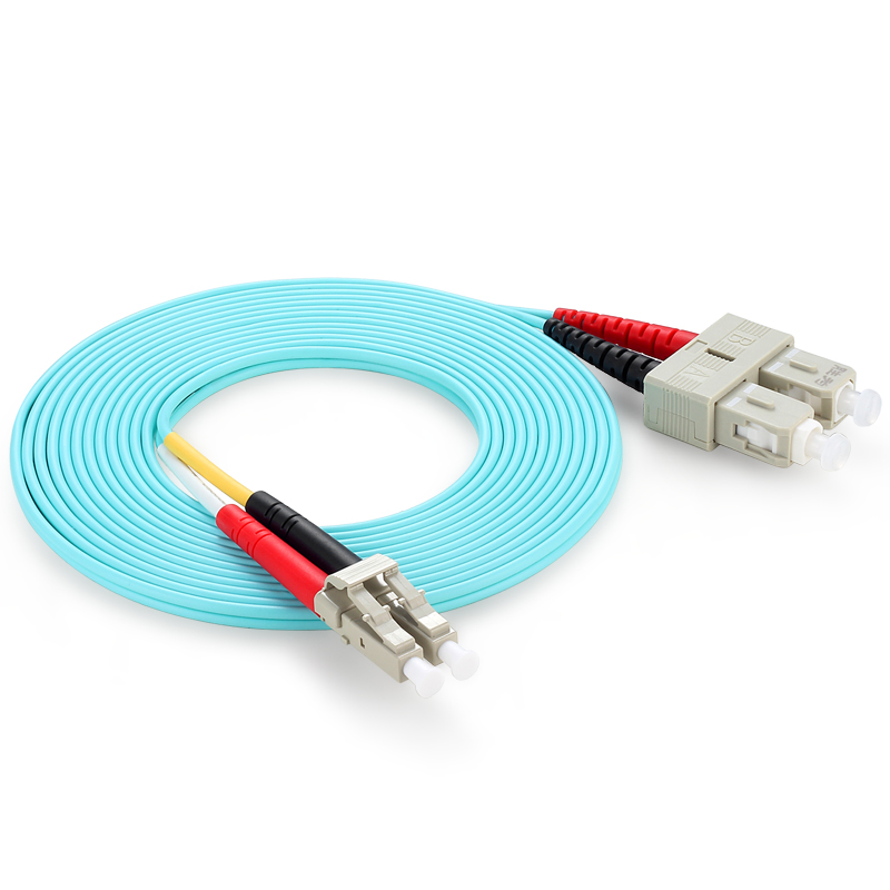 胜为（shengwei）FLSO-1030 工程电信级万兆光纤跳线 3米 LC/UPC-SC/UPC OM3 多模双芯 尾纤 光模块专用